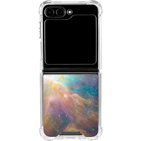 The Orion Nebula Galaxy Z Flip6 Clear Case