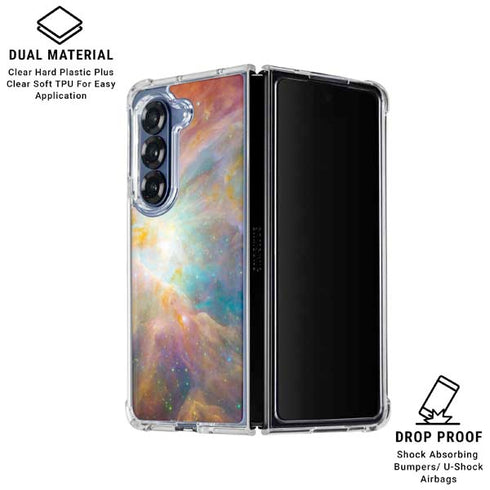 The Orion Nebula Galaxy Z Fold6 Clear Case