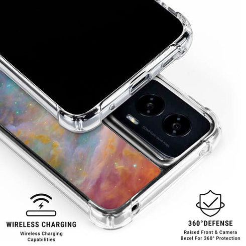 The Orion Nebula Moto G Power 5G (2024) Clear Case