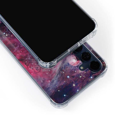 The Orion Nebula Pink Galaxy A55 5G Clear Case