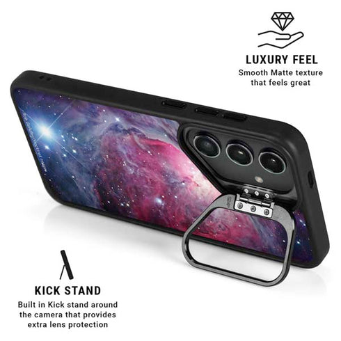 The Orion Nebula Pink Galaxy S24 FE Kickstand Case