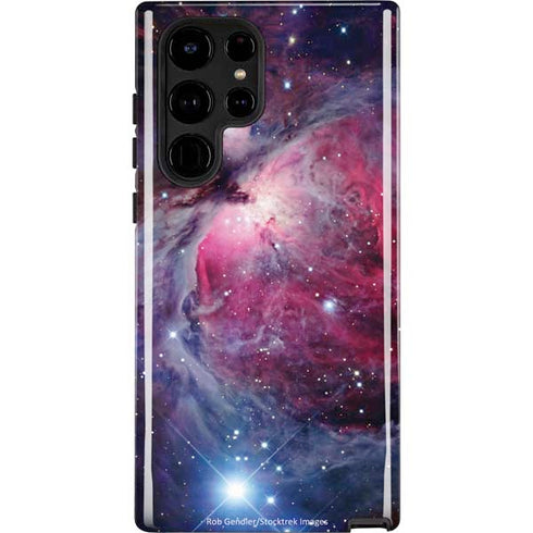 The Orion Nebula Pink Galaxy Cases