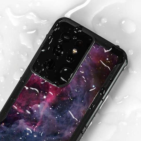 The Orion Nebula Pink Galaxy S24 Ultra Waterproof Case