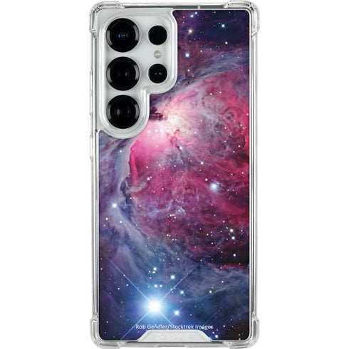 The Orion Nebula Pink Galaxy S25 Ultra Clear Case