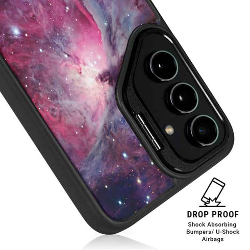 The Orion Nebula Pink Galaxy S26 Kickstand Case