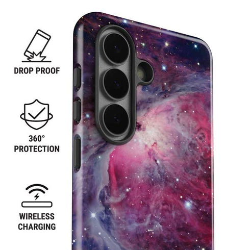 The Orion Nebula Pink Galaxy S26 Plus Impact Case