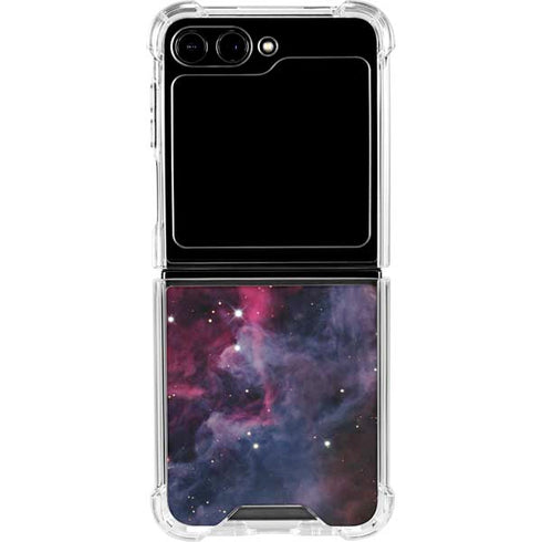 The Orion Nebula Pink Galaxy Z Flip6 Clear Case