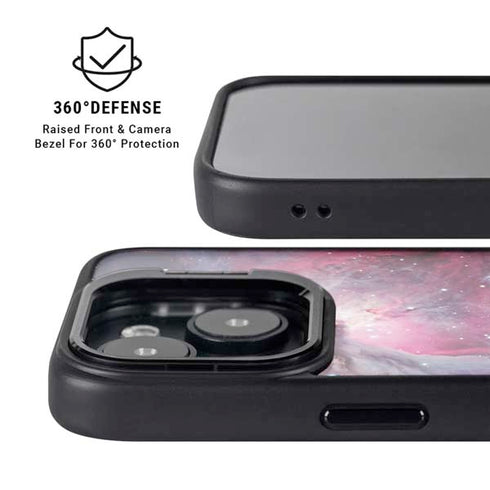 The Orion Nebula Pink iPhone 14 Kickstand Case