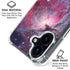 The Orion Nebula Pink iPhone 16 Plus Clear Case