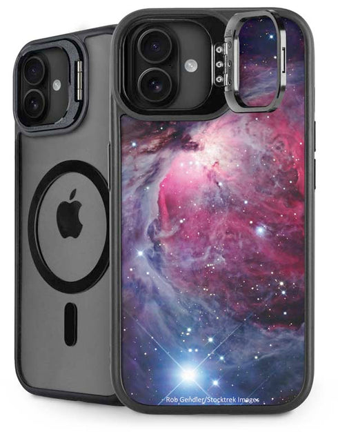 The Orion Nebula Pink iPhone 16 Plus Kickstand Case