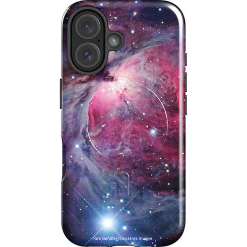 The Orion Nebula Pink iPhone 16 Plus Magsafe Impact Case
