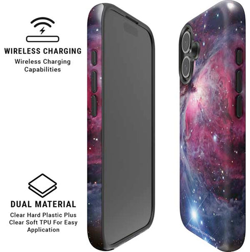 The Orion Nebula Pink iPhone 16 Plus Magsafe Impact Case