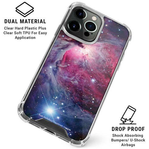 The Orion Nebula Pink iPhone 16 Pro Max Clear Case