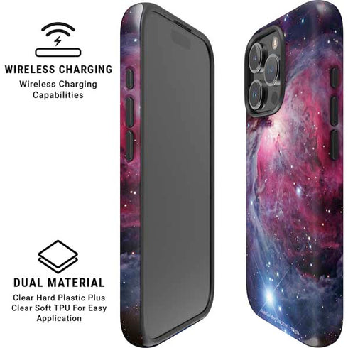 The Orion Nebula Pink iPhone 16 Pro Max Magsafe Impact Case