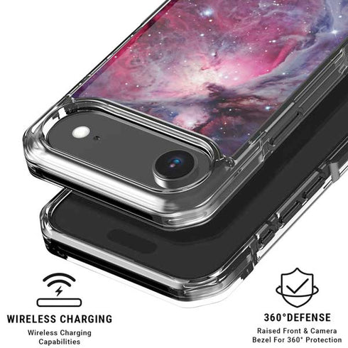The Orion Nebula Pink iPhone 17 Air Clear Case