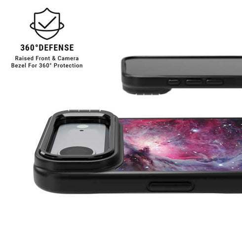 The Orion Nebula Pink iPhone 17 Air Kickstand Case
