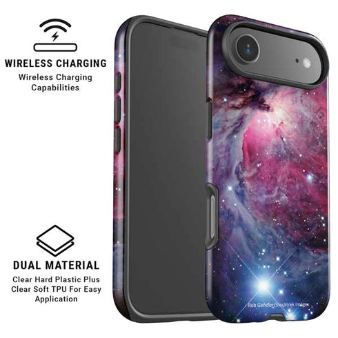 The Orion Nebula Pink iPhone 17 Air Magsafe Impact Case