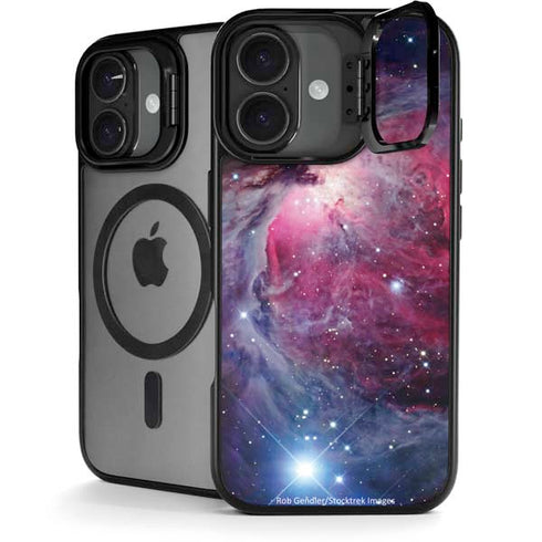 The Orion Nebula Pink iPhone 17 Kickstand Case
