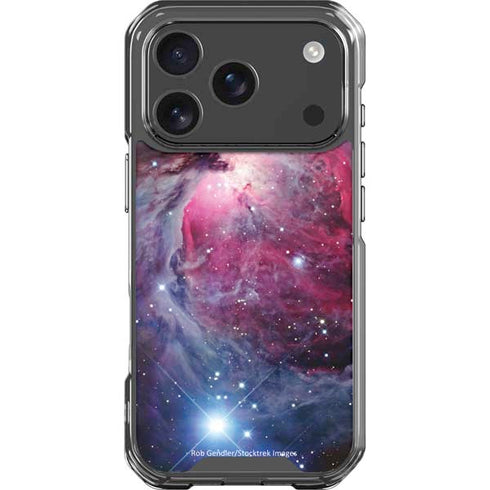 The Orion Nebula Pink iPhone 17 Pro Clear Case