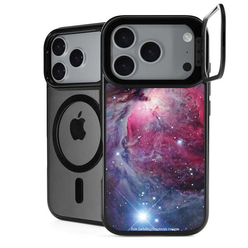 The Orion Nebula Pink iPhone 17 Pro Max Kickstand Case