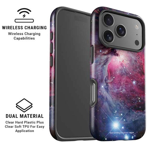 The Orion Nebula Pink iPhone 17 Pro Max Magsafe Impact Case