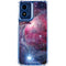 The Orion Nebula Pink Moto G 5G (2024) Clear Case