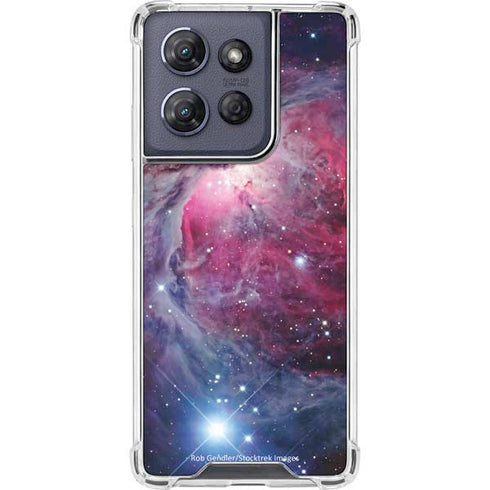 The Orion Nebula Pink Moto G Play 5G (2025) Clear Case