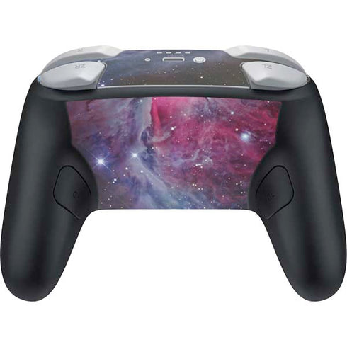 The Orion Nebula Pink Nintendo Switch 2 (2025) Pro Controller Skin
