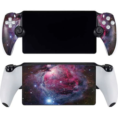 The Orion Nebula Pink PlayStation Portal Remote Player Skin