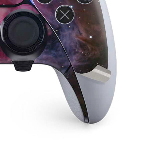 The Orion Nebula Pink PS5 DualSense Edge Pro Controller Skin