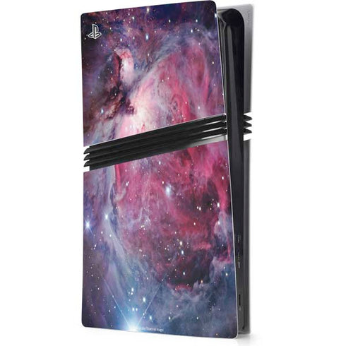 The Orion Nebula Pink PS5 Pro Console Skin
