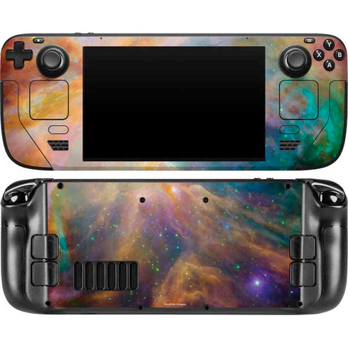 The Orion Nebula Steam Deck Handheld Gaming Computer OLED Skin