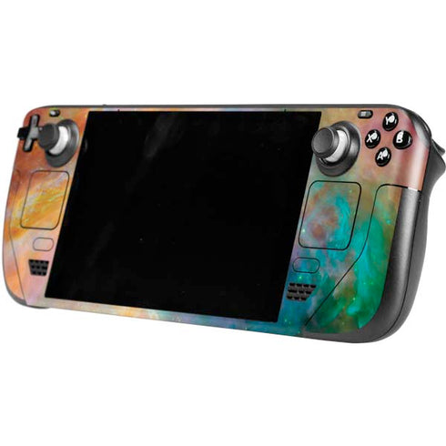 The Orion Nebula Steam Deck Handheld Gaming Computer OLED Skin