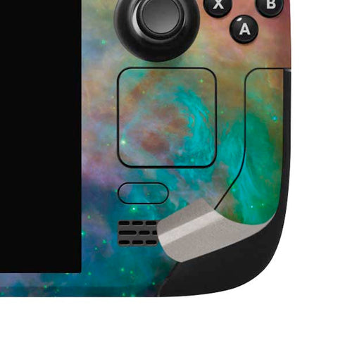 The Orion Nebula Steam Deck Handheld Gaming Computer OLED Skin