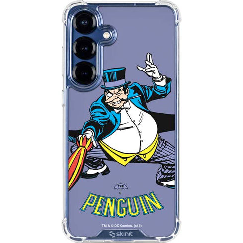 DC Comics The Penguin Portrait Galaxy S25 FE Clear Case