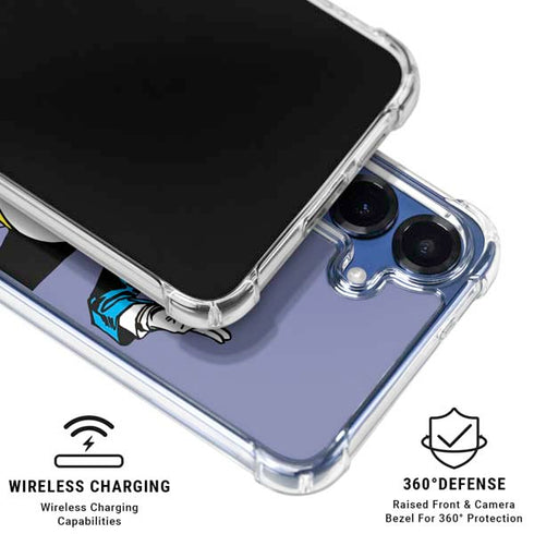DC Comics The Penguin Portrait Galaxy S25 Plus Clear Case