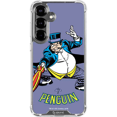 DC Comics The Penguin Portrait Galaxy S26 Clear Case
