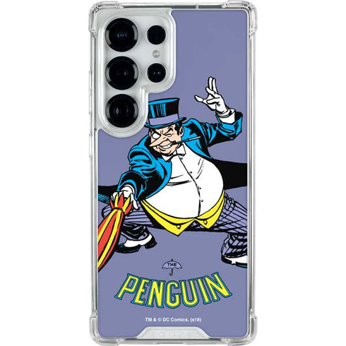 DC Comics The Penguin Portrait Galaxy S26 Ultra Clear Case