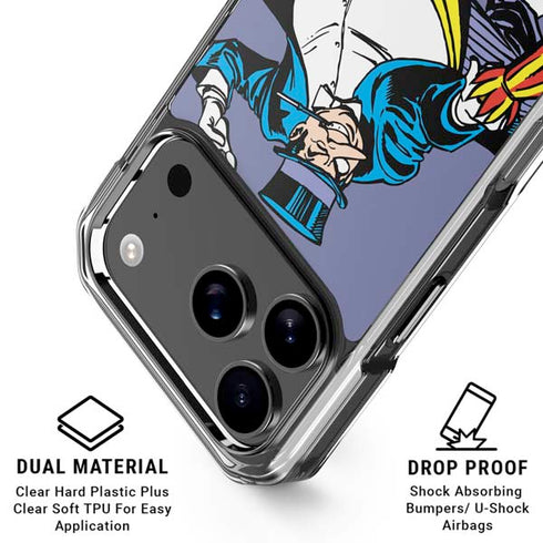 DC Comics The Penguin Portrait iPhone 18 Pro Clear Case