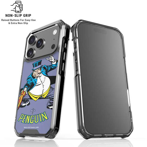 DC Comics The Penguin Portrait iPhone 18 Pro Clear Case