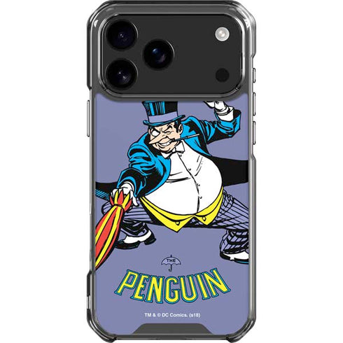 DC Comics The Penguin Portrait iPhone 18 Pro Max Clear Case