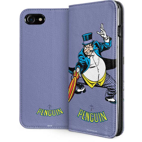 DC Comics Batman Classic Art Pose iPhone SE (2nd & 3rd Gen) Folio Case