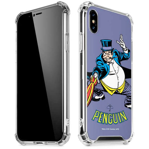 DC Comics The Penguin Portrait iPhone X/XS Clear Case
