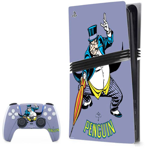 DC Comics The Penguin Portrait PS5 Pro Bundle Skin
