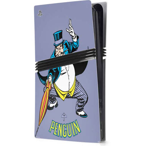 DC Comics The Penguin Portrait PS5 Pro Console Skin