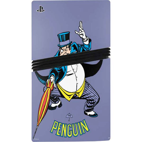 DC Comics The Penguin Portrait PS5 Pro Disk Console Skin