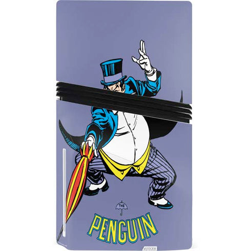 DC Comics The Penguin Portrait PS5 Pro Disk Console Skin