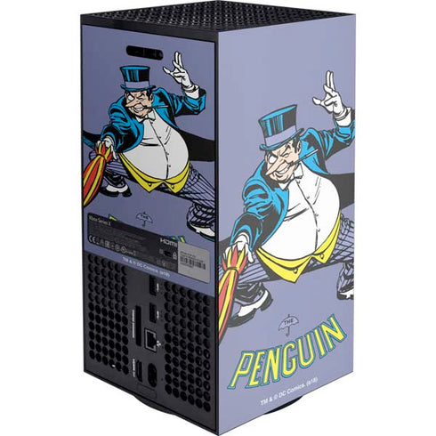 DC Comics The Penguin Portrait XBox Series X Digital Edition Console Skin