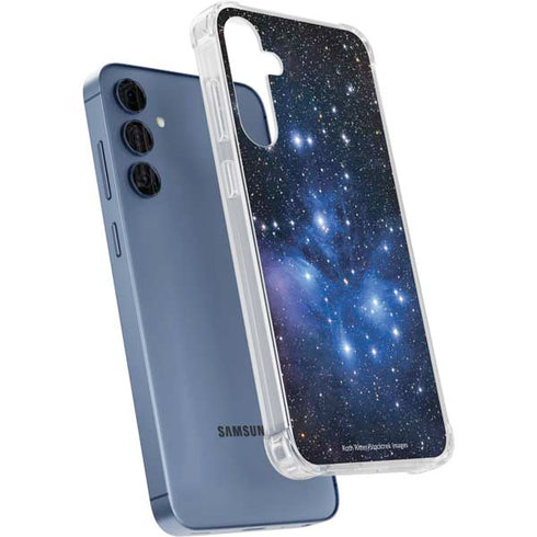 Space The Pleiades Galaxy A55 5G Clear Case