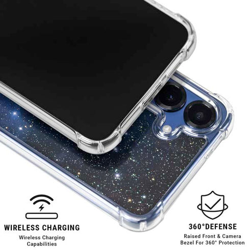 Space The Pleiades Galaxy S25 Clear Case
